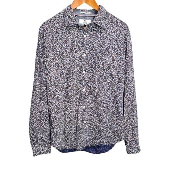 MBXâMen'sââFloral ButtonâDownâShirtâSizeâMedium - Picture 1 of 6